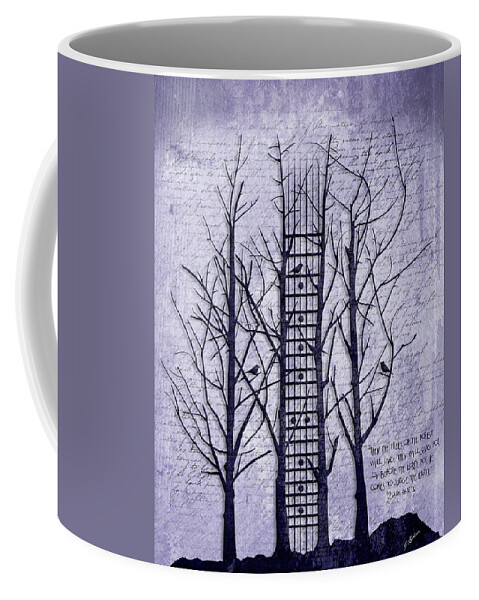 Abstract Art Coffee Mug featuring the digital art Neck Of The Woods II by Gary Bodnar