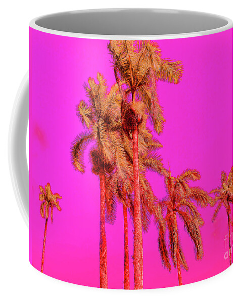 Pop Art Coffee Mug featuring the photograph Neon Tropics by Onedayoneimage Photography