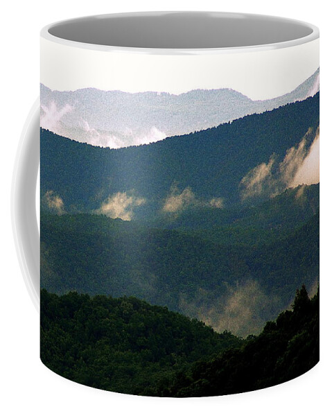 Mountain Landscape Coffee Mug featuring the photograph New Day Coming by Allen Nice-Webb