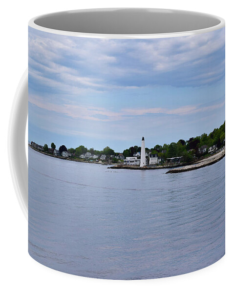 Lighthouse Coffee Mug featuring the photograph New London Harbor Lighthouse by Nicole Lloyd