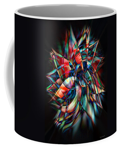 New Star Coffee Mug featuring the digital art New Star by Linda Sannuti