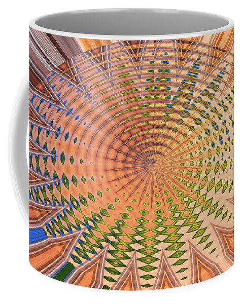 New Sun Coffee Mug featuring the digital art New Sun by Tom Janca