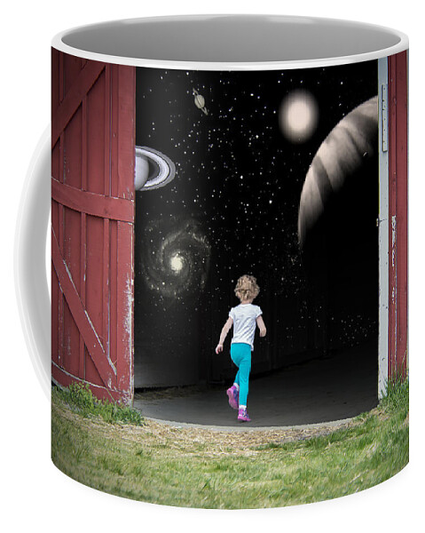 2d Coffee Mug featuring the photograph New Worlds Await by Brian Wallace