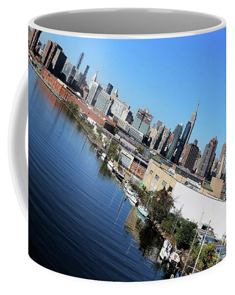 Nyc Coffee Mug featuring the photograph New York City-2 by Nina Bradica