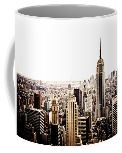 New York City Coffee Mug featuring the photograph New York City Skyline by Vivienne Gucwa
