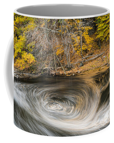 Newton Coffee Mug featuring the photograph Newton Upper Falls Whirlpool Newton MA by Toby McGuire