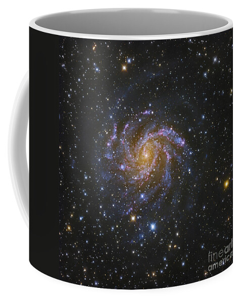 Spiral Galaxy Coffee Mug featuring the photograph Ngc 6946, Also Known As The Fireworks by Robert Gendler