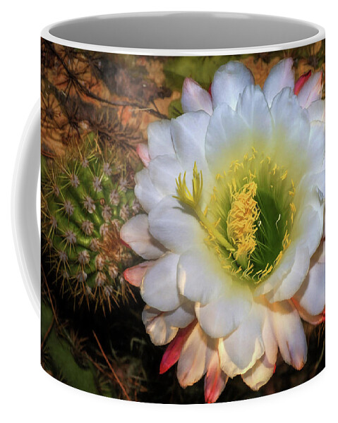 Argentine Giant Coffee Mug featuring the photograph Night Moves by Donna Kennedy