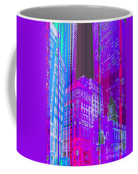 Night Life Coffee Mug featuring the photograph Nightlife the Psycho Way by Julie Lueders 