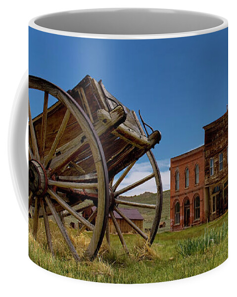 Bodie Ghost Town Coffee Mug featuring the photograph No Delivery by American Landscapes