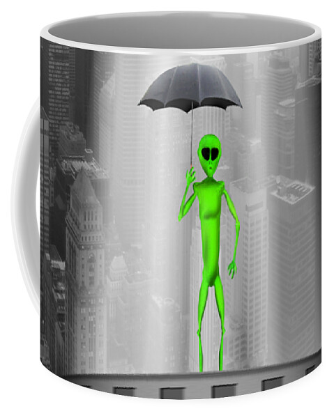 T-shirt Coffee Mug featuring the photograph No Intelligent Life Here 2 by Mike McGlothlen
