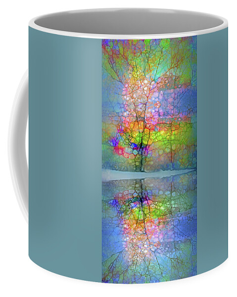 Tree Coffee Mug featuring the photograph No Time for the Blues by Tara Turner