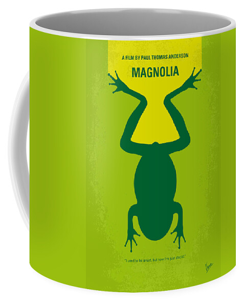 Magnolia Coffee Mug featuring the digital art No159 My MAGNOLIA minimal movie poster by Chungkong Art