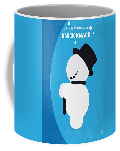 Luxo Coffee Mug featuring the digital art No172 My Knick Knack minimal movie poster by Chungkong Art
