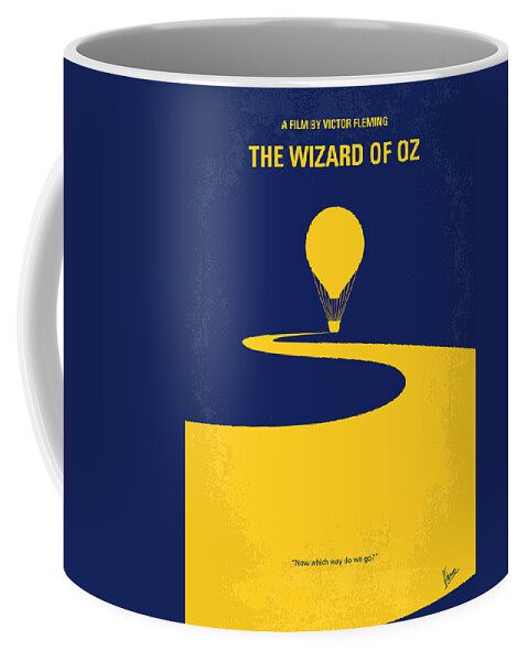 Wizard Of Oz Coffee Mug featuring the digital art No177 My Wizard of Oz minimal movie poster by Chungkong Art