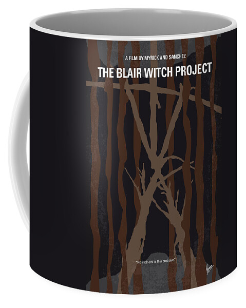 Blair Coffee Mug featuring the digital art No476 My The Blair Witch Project minimal movie poster by Chungkong Art