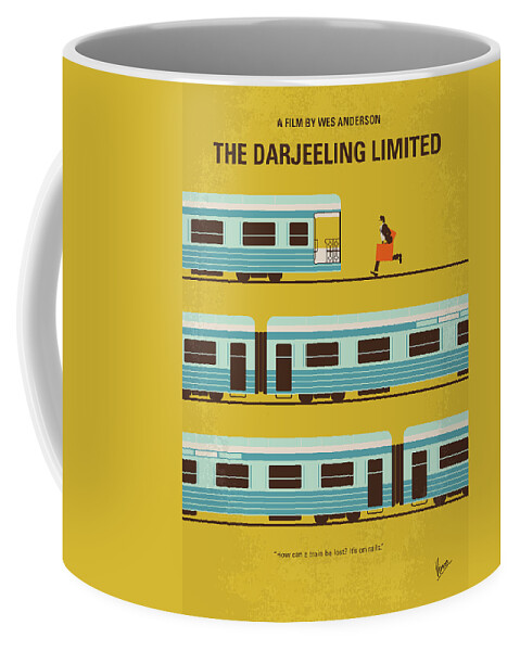 No800 My The Darjeeling Limited minimal movie poster Coffee Mug by  Chungkong Art - Pixels