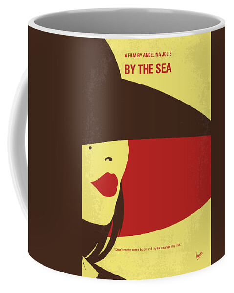By Coffee Mug featuring the digital art No805 My By the Sea minimal movie poster by Chungkong Art