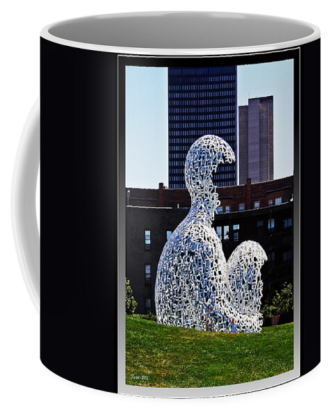 Nomade Coffee Mug featuring the photograph Nomade in Des Moines by Farol Tomson
