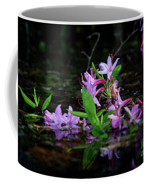 Honeysuckle Coffee Mug featuring the photograph Norris Lake Floral by Douglas Stucky