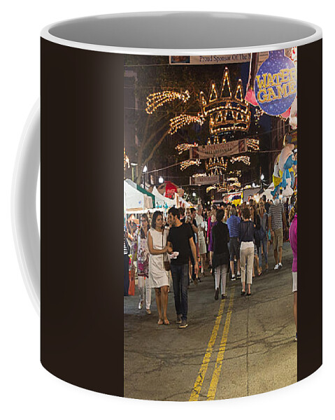 North End Coffee Mug featuring the photograph North End Feast by Allan Morrison