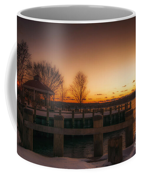 Northport Coffee Mug featuring the photograph Northport Sunset by Alissa Beth Photography