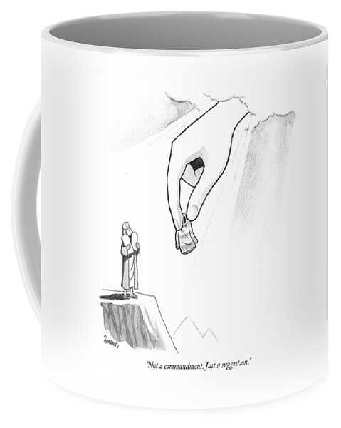 Not A Commandment Coffee Mug