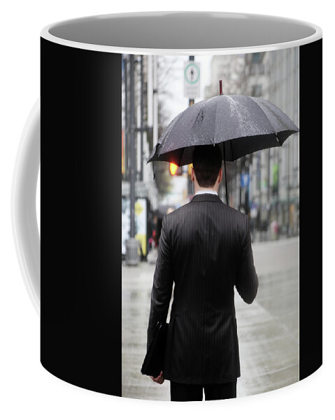 Street Photography Coffee Mug featuring the photograph Not me by J C