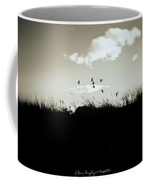 Monotone Coffee Mug featuring the photograph Nothing lasts by Chris Armytage