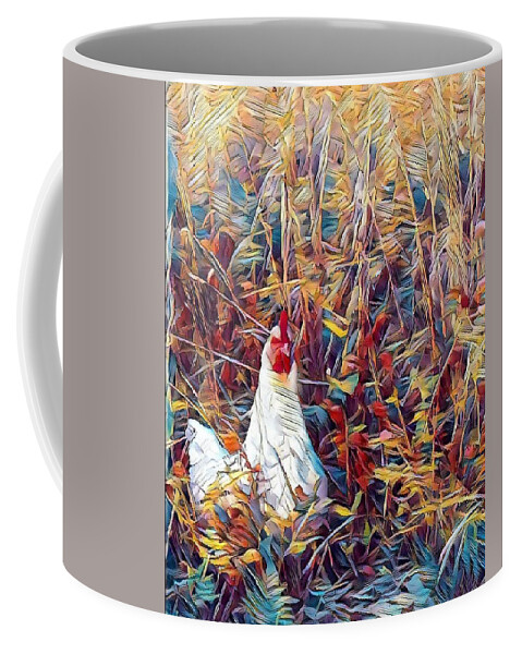 Digital Coffee Mug featuring the digital art Nugget by Caryl J Bohn