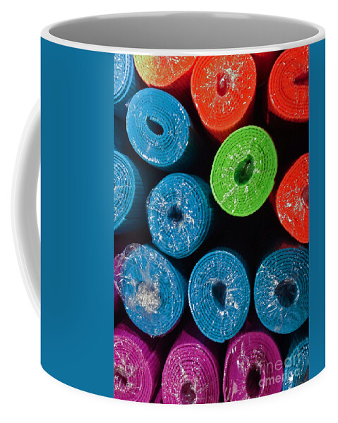 Abstract Coffee Mug featuring the photograph O by Rick Locke - Out of the Corner of My Eye