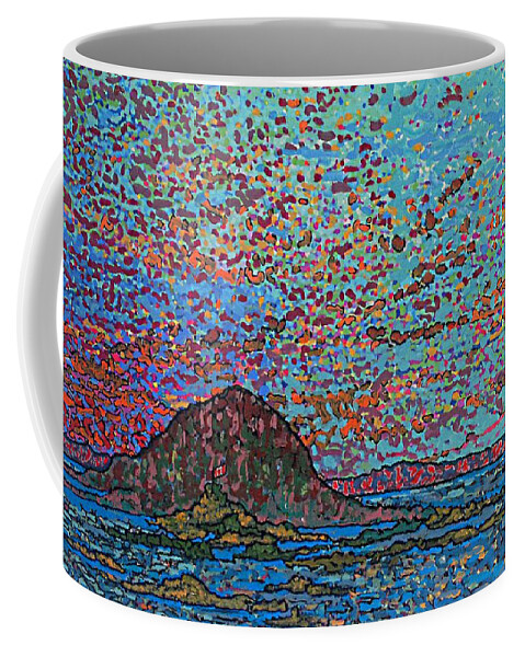 Oak Bay Coffee Mug featuring the painting Oak Bay NB June 2015 by Michael Graham