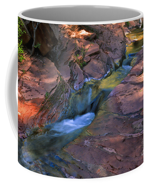 Southwest Coffee Mug featuring the photograph Oak Creek Canyon Splendor by Sandra Bronstein