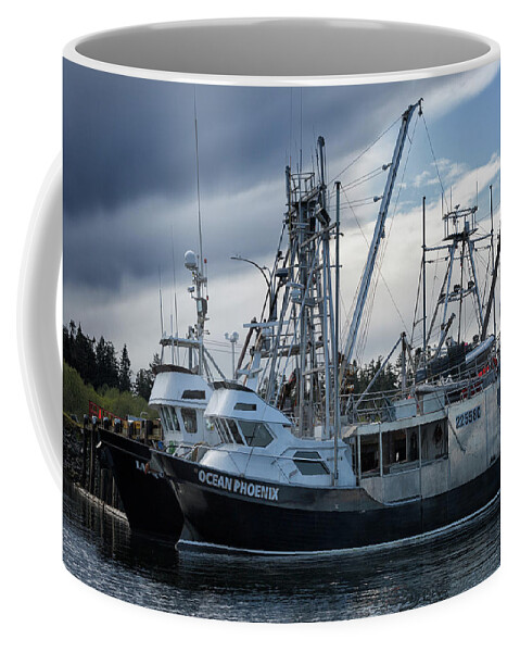 Ocean Phoenix Coffee Mug featuring the photograph Ocean Phoenix by Randy Hall