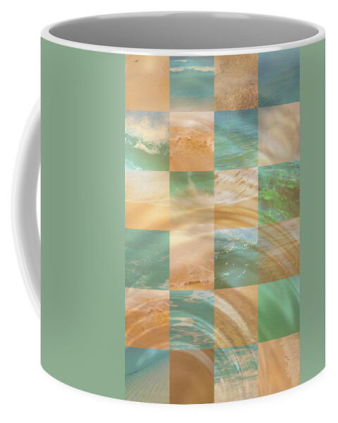 Susan Vineyard Coffee Mug featuring the photograph Ocean Ripples by Susan Vineyard