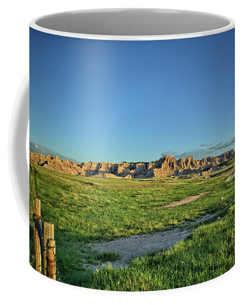 Reservation Coffee Mug featuring the photograph Oglala Badlands 3 by Bonfire Photography