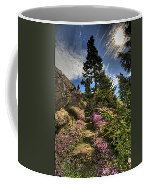 Hdr Coffee Mug featuring the photograph Ohme Gardens by Brad Granger