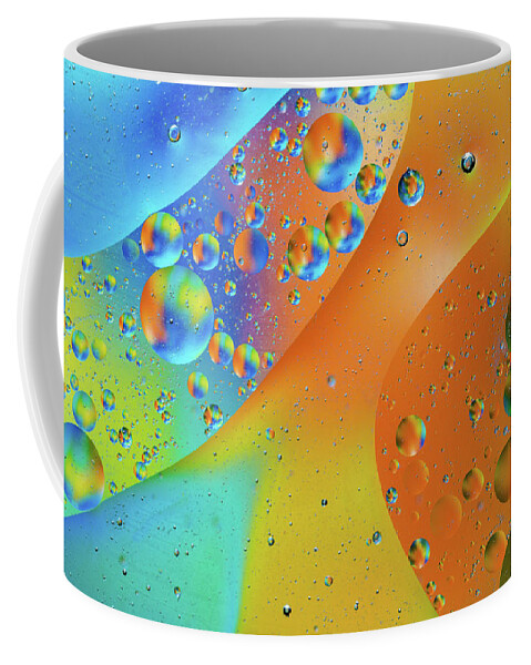 Jay Stockhaus Coffee Mug featuring the photograph Oil and Water 10 by Jay Stockhaus