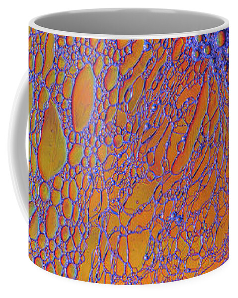 Oil Coffee Mug featuring the photograph Oil and Water Grape design by Bruce Pritchett
