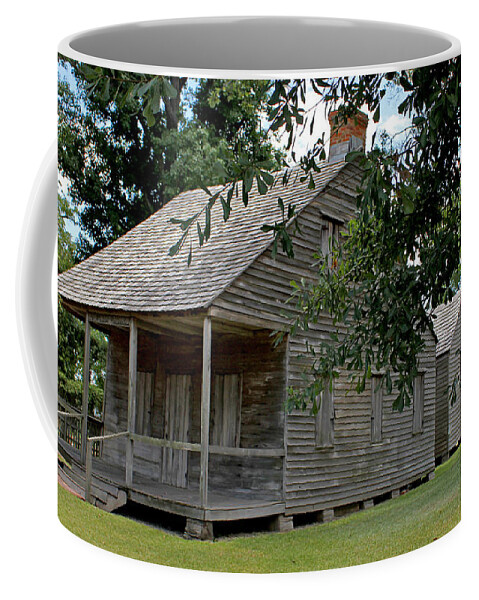 Cajun Coffee Mug featuring the photograph Old Cajun Home by Judy Vincent