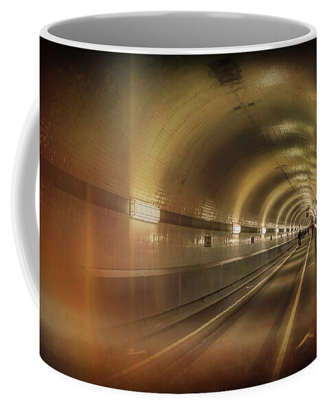 Hamburg Coffee Mug featuring the photograph Old Elbe Tunnel Hamburg by Carol Japp