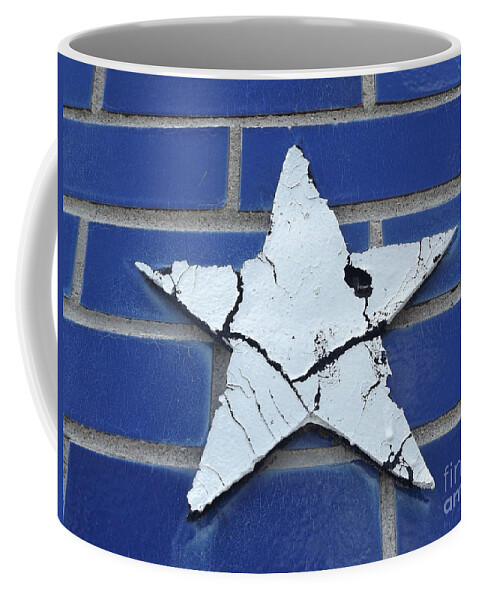 Flag Coffee Mug featuring the photograph Old Glorys Star by Erick Schmidt