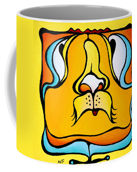 Old Coffee Mug featuring the painting Old Guyser by Amy Ferrari