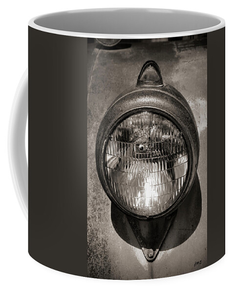 Auto Coffee Mug featuring the photograph Old Headlamp II by David Gordon