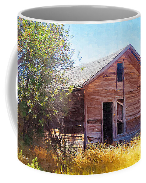 Floweree Montana Coffee Mug featuring the photograph Old House by Susan Kinney