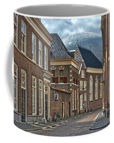 Zwolle Coffee Mug featuring the photograph Old Meets New in Zwolle by Frans Blok