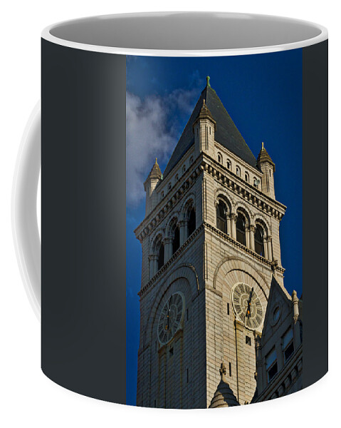 Old Coffee Mug featuring the photograph Old Post Office Pavilion Tower by Stuart Litoff