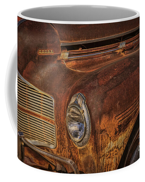 Old Coffee Mug featuring the photograph Old Rusty Dodge by Janice Pariza
