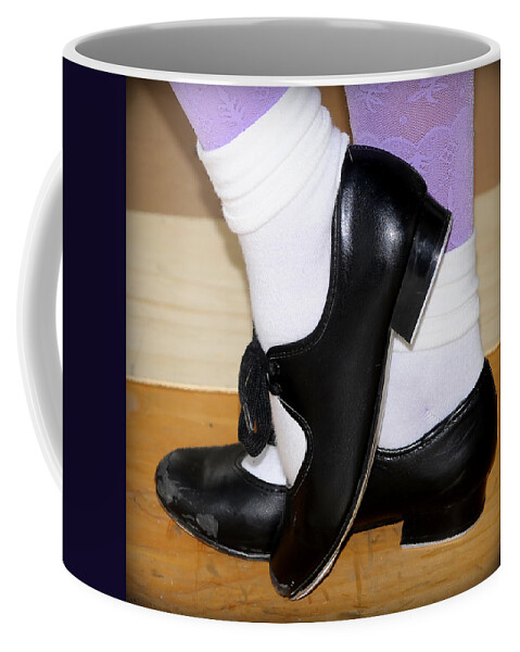 Old Tap Dance Shoes With White Socks And Wooden Floor Coffee Mug by Pedro  Cardona Llambias - Pixels