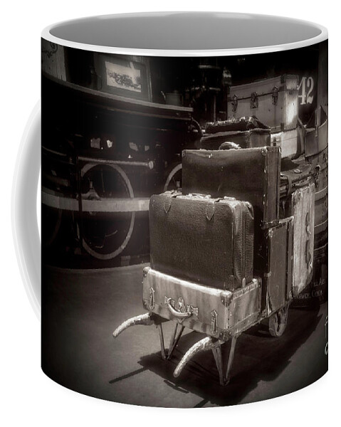 Old Time Travel Coffee Mug featuring the photograph Old Time Travel by Imagery by Charly